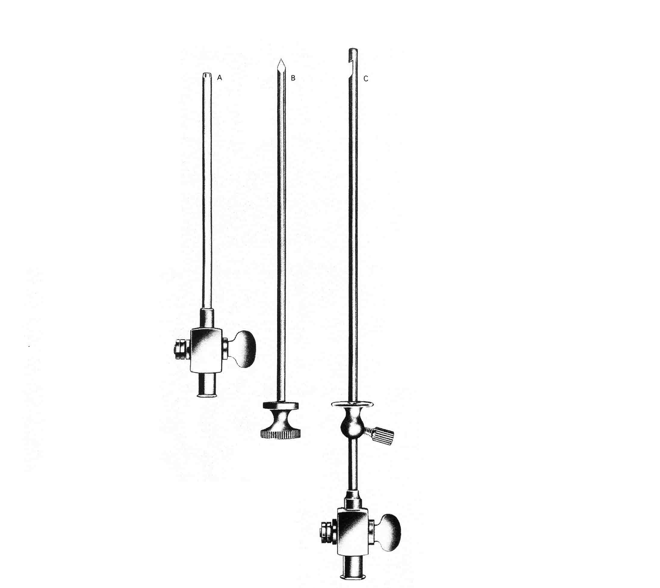 ABRAMS PLEVRE BİYOPSİ TROKAR ÇAP  3MM